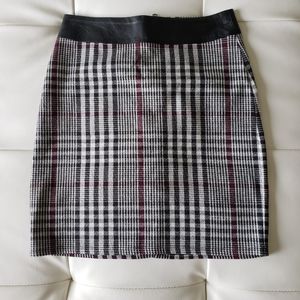 ABERCROMBIE & FITCH Plaid mini skirt
